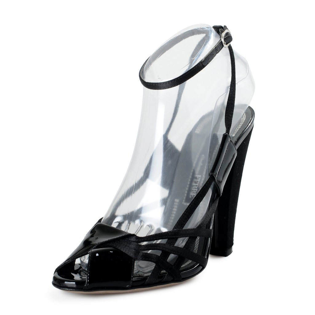 This Is Authentic Gianfranco Ferre Black Leather